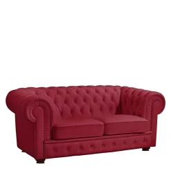 Rote Leder Couch Zoreca*Pharao24 Discount