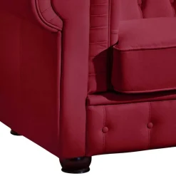 Rote Leder Couch Zoreca*Pharao24 Discount