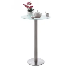 Clearance Runder Bartisch Sensivila Barmöbel|Glastische