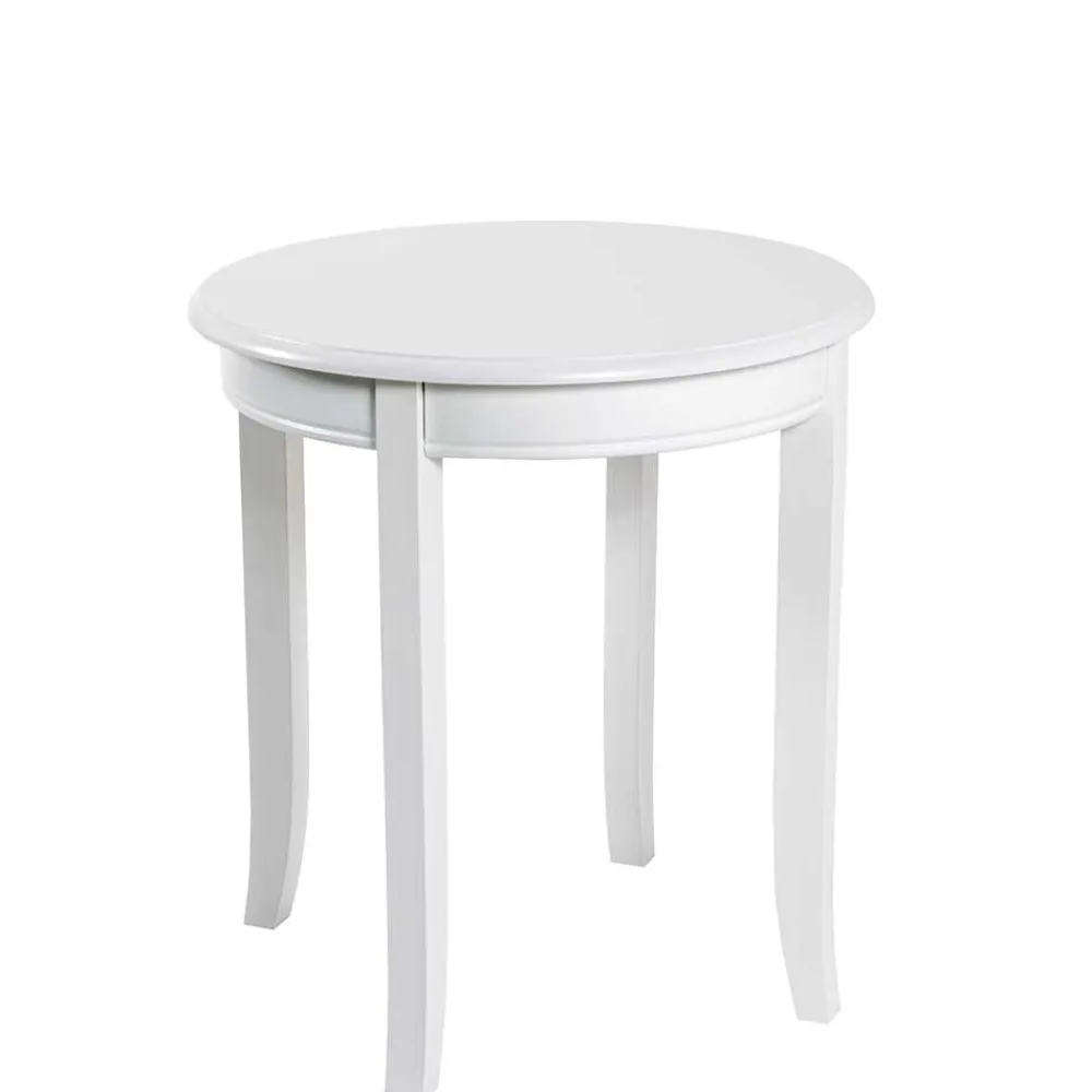 Runder Beistelltisch Loventia Wohnzimmertisch|Beistelltische