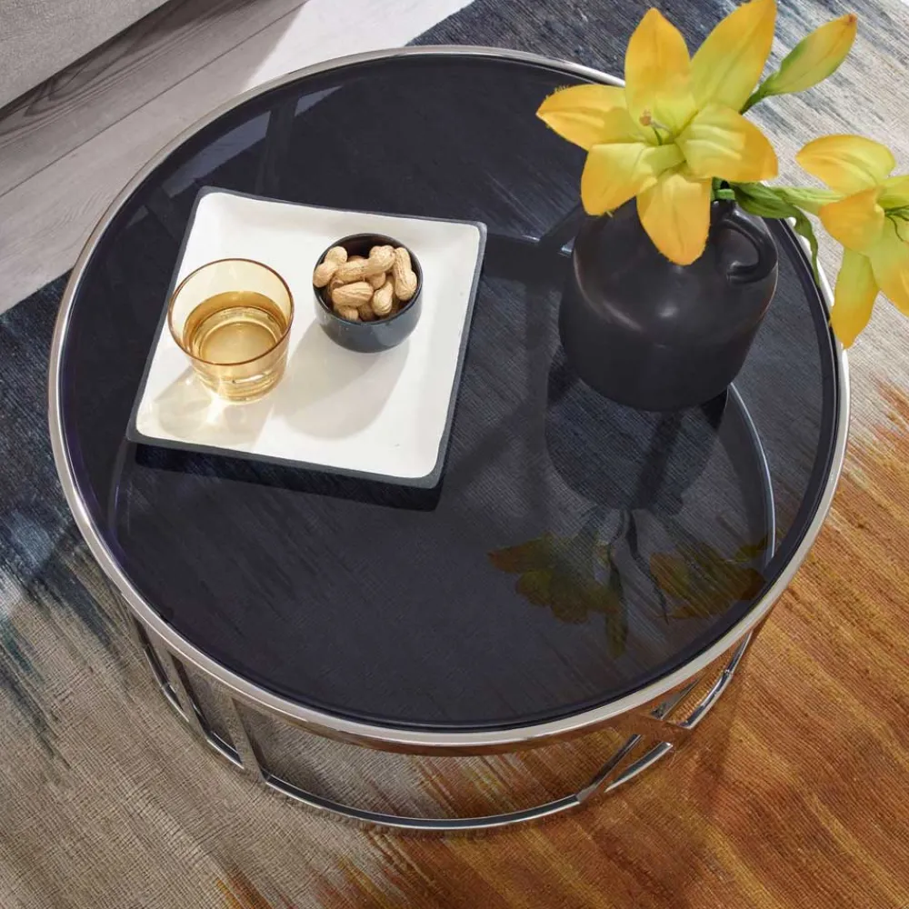 Runder Couchtisch Inglis Glastische