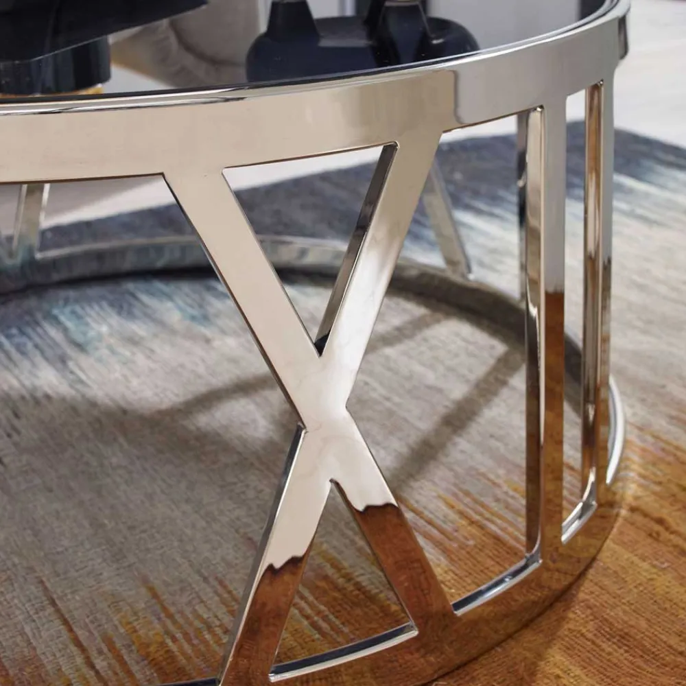 Runder Couchtisch Inglis Glastische