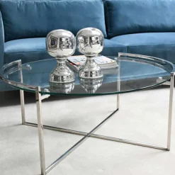Discount Runder Glastisch Xamento Wohnzimmertisch|Glastische