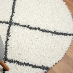 New Runder Shaggy Teppich Diadonna Teppiche