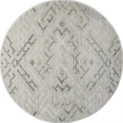 Runder Teppich hell Seen*Pharao24 Online