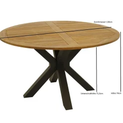 Runder Terrassentisch Miaoli*Pharao24 Clearance