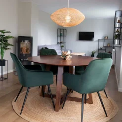 Runder Tisch und Stühle Sidaliva Tisch Mit Stühlen|Esszimmer Sets