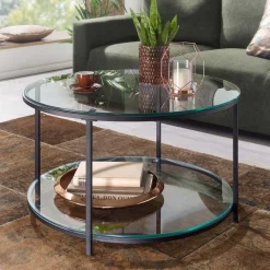 Runder Wohnzimmertisch Ovestica*Pharao24 Sale