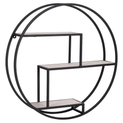 Sale Rundes Deko Regal Ticenta Hängeregale|Massivholzregale