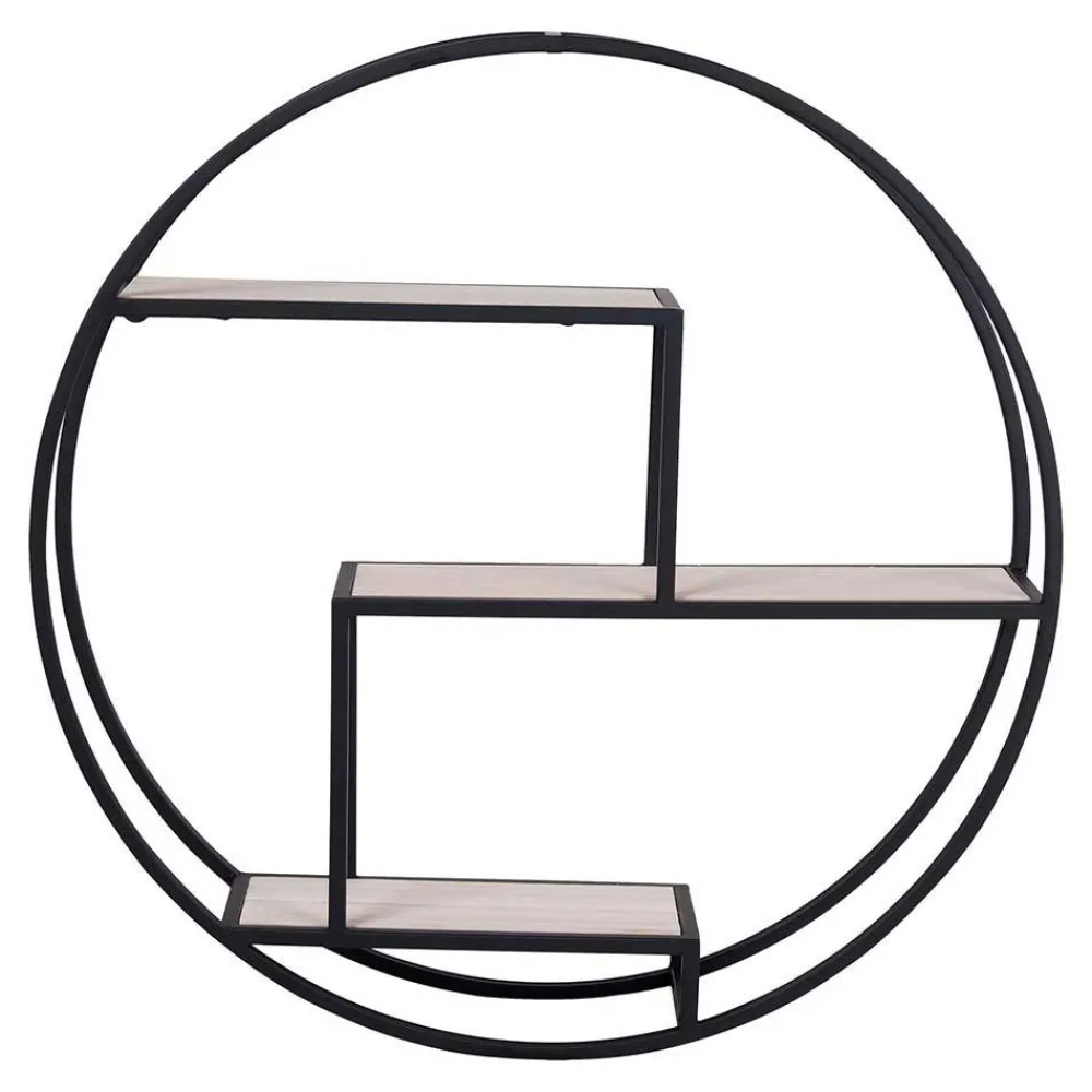Sale Rundes Deko Regal Ticenta Hängeregale|Massivholzregale