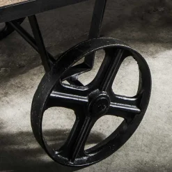 Online Rustikaler Couchtisch Kumar Wohnzimmertisch|Massivholztische