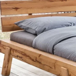 Rustikales Holzbett Kenzy*Pharao24 Online