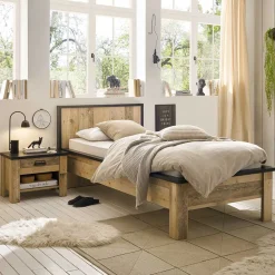 Discount Rustikales Landhaus Bett Studiana Komfortbetten|Doppelbetten