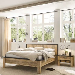 Discount Rustikales Landhaus Bett Studiana Komfortbetten|Doppelbetten