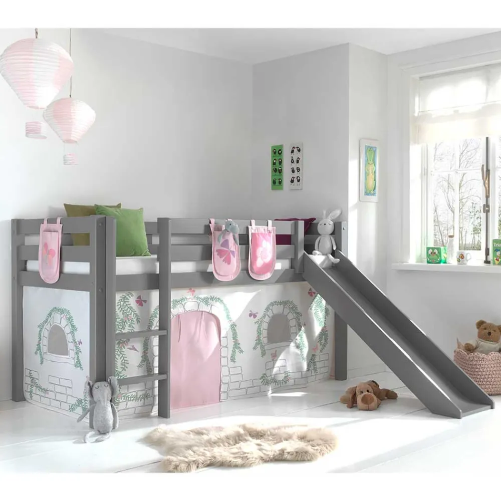 Online Rutsch Hochbett Cretania Kinder Kinderbetten|Kinderhochbetten