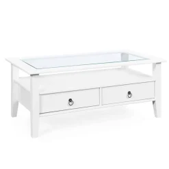 Discount Salontisch Alberto Glastische