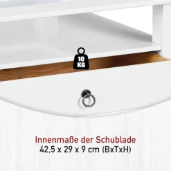 Discount Salontisch Alberto Glastische