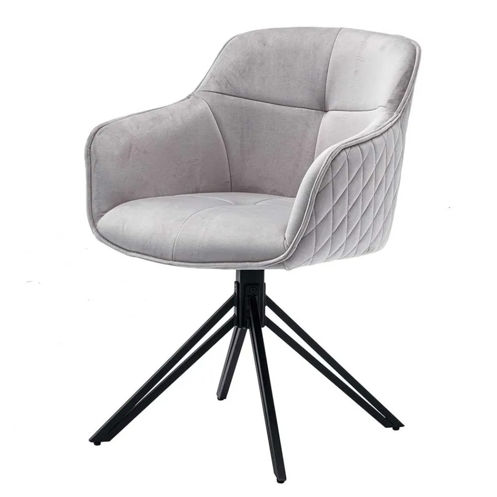 Samt Armlehnenstuhl Ceskan Armlehnstühle