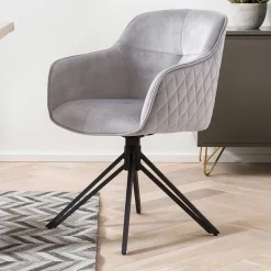 Samt Armlehnenstuhl Ceskan Armlehnstühle