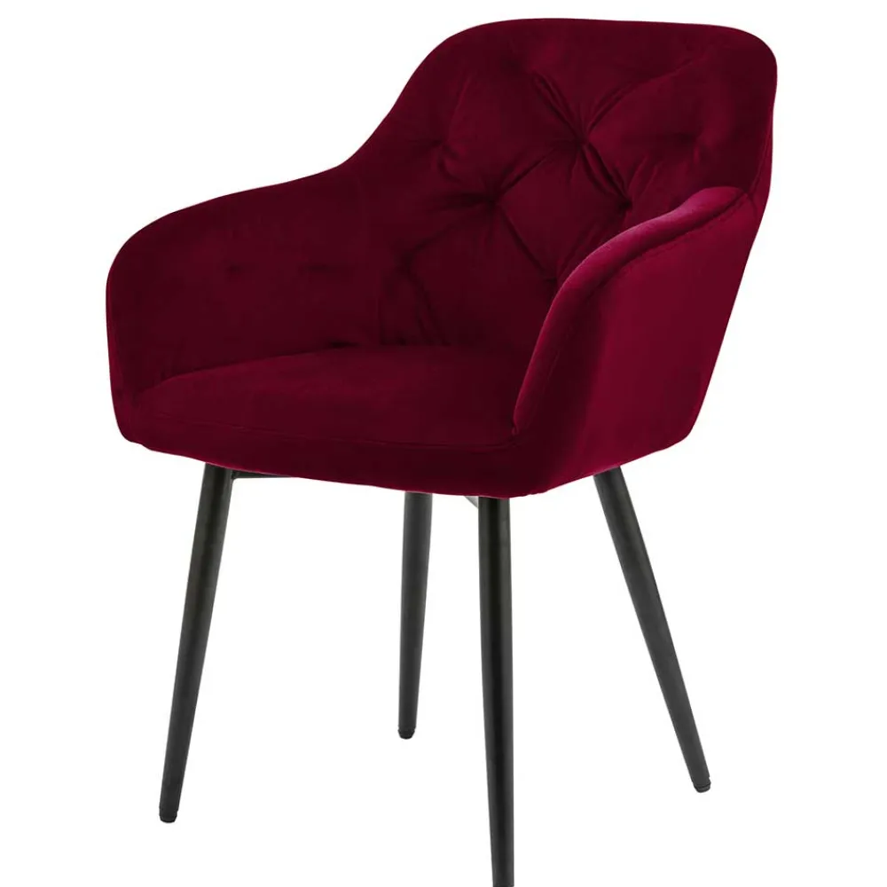 Discount Samt Armlehnstuhl Kitan Küchenstühle|Esszimmerstühle