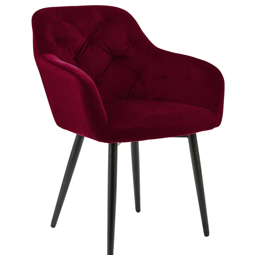 Discount Samt Armlehnstuhl Kitan Küchenstühle|Esszimmerstühle