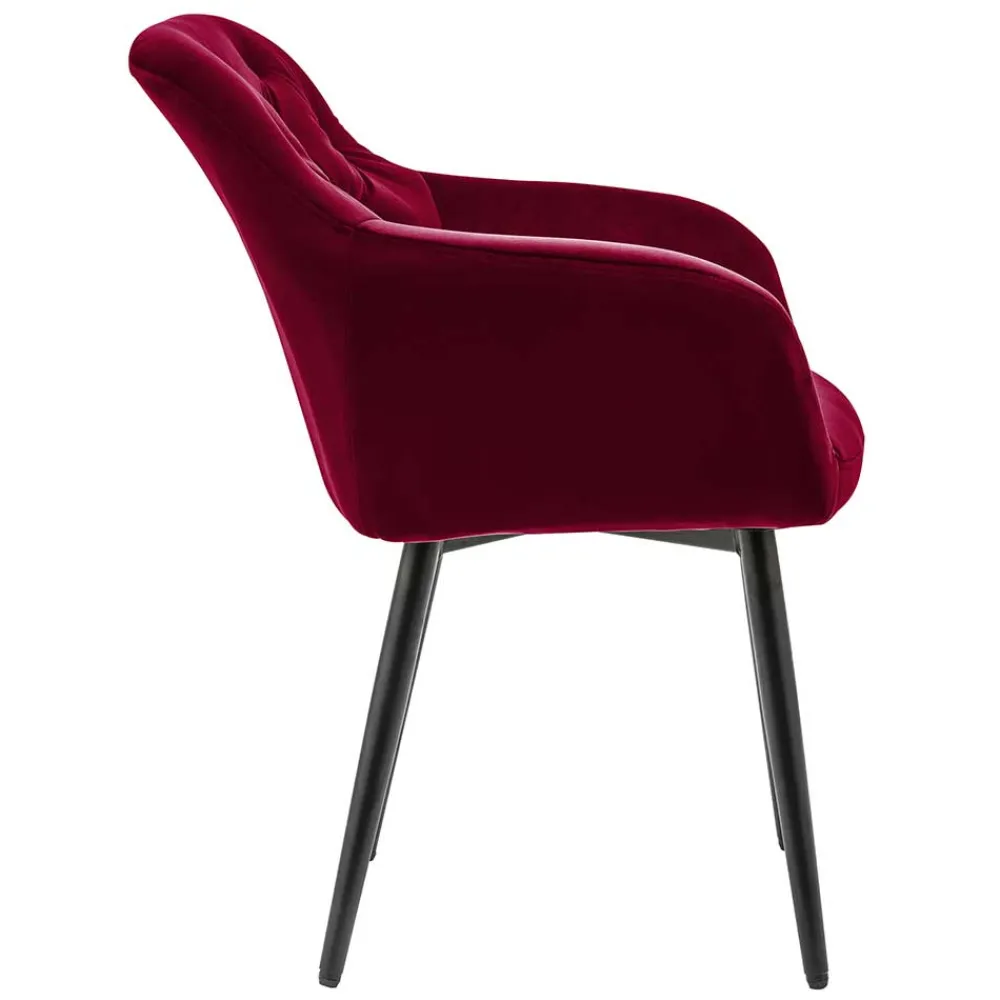 Discount Samt Armlehnstuhl Kitan Küchenstühle|Esszimmerstühle