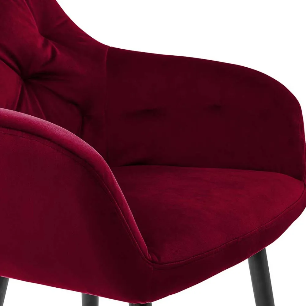 Discount Samt Armlehnstuhl Kitan Küchenstühle|Esszimmerstühle