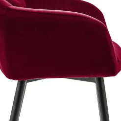 Discount Samt Armlehnstuhl Kitan Küchenstühle|Esszimmerstühle