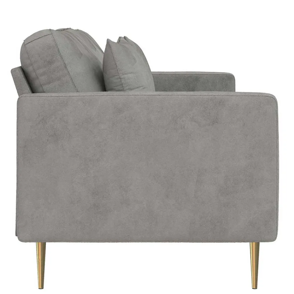 Samt Dreier Sofa Safda*Pharao24