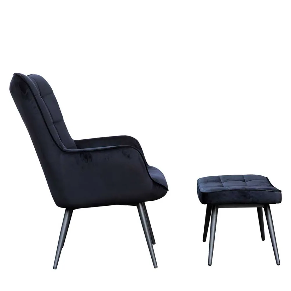 Outlet Samt Einzelsessel Ceano Wohnzimmer Sessel|Relaxsessel