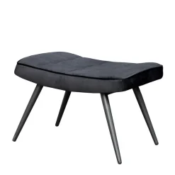 New Samt Fußhocker Ceano Hocker