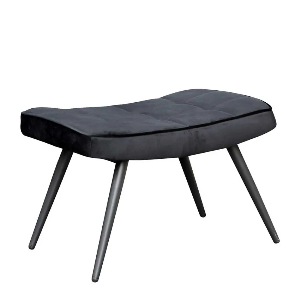 New Samt Fußhocker Ceano Hocker