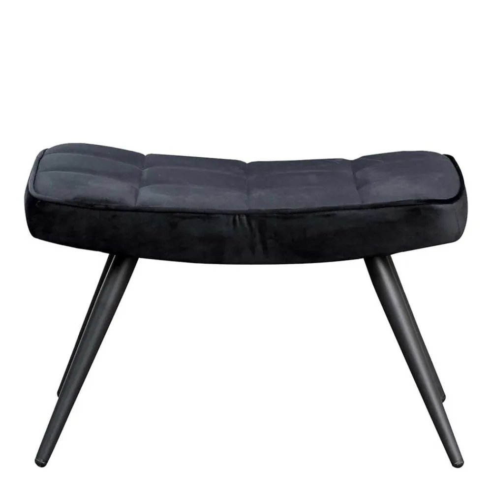 New Samt Fußhocker Ceano Hocker