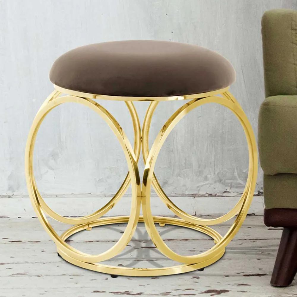 Discount Samt Hocker Sektinus Sitzhocker