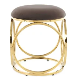 Discount Samt Hocker Sektinus Sitzhocker