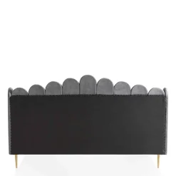 New Samt Polster Bett Nelson Polsterbetten