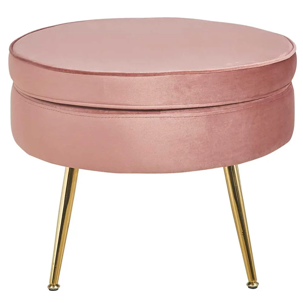 Samt Polsterhocker Hardy*Pharao24 Clearance