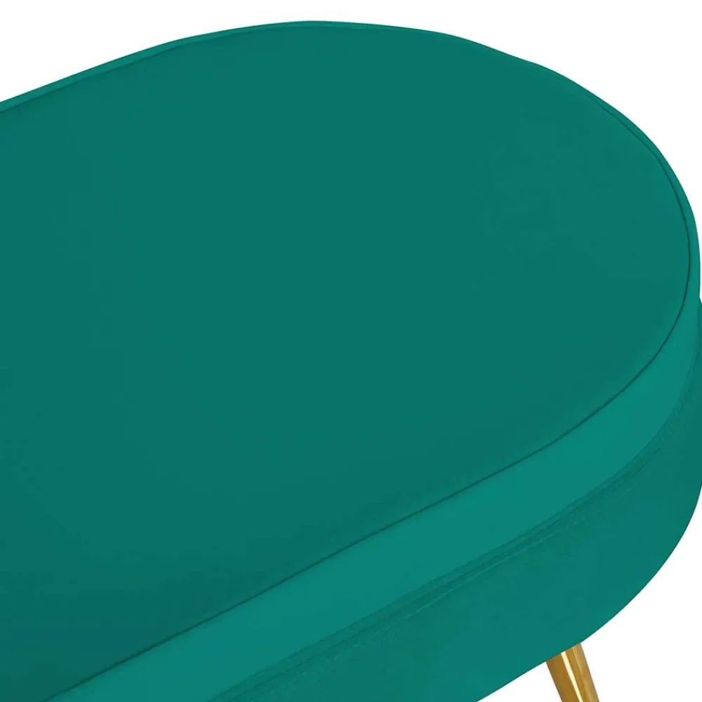 Samt Sitzhocker Belania*Pharao24 New