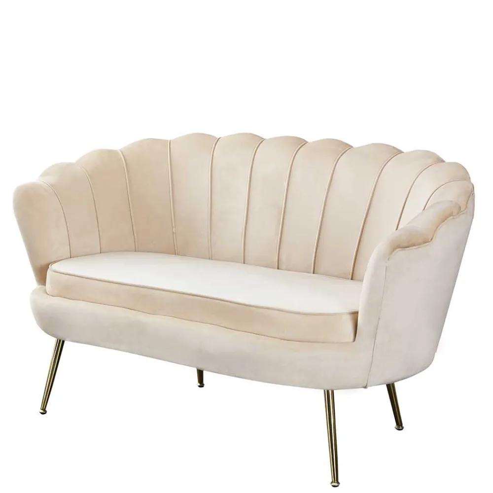 Discount Samt Sofa Vermont 2 Sitzer Sofa