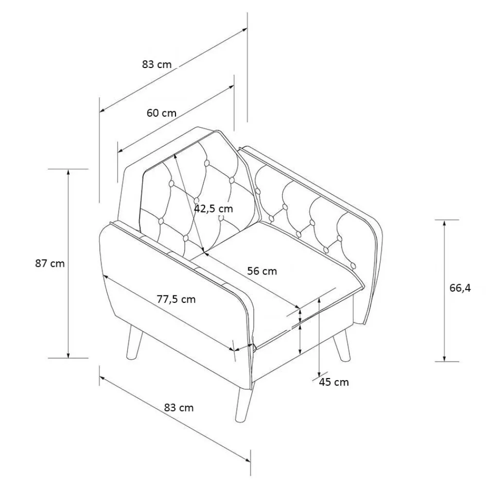 Sale Samt Wohnzimmersessel Furciona Wohnzimmer Sessel