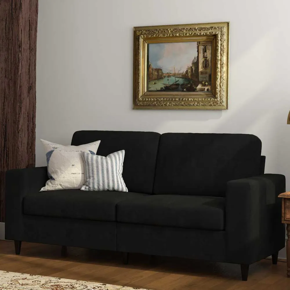 Sale Samt Zweisitzer Sofa Remania 3 Sitzer Sofa