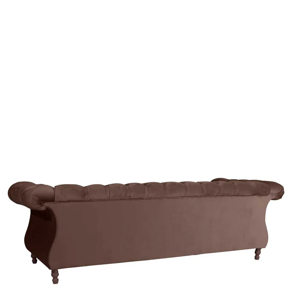 Clearance Samtvelour Couch Rennia Wohnzimmercouch|3 Sitzer Sofa