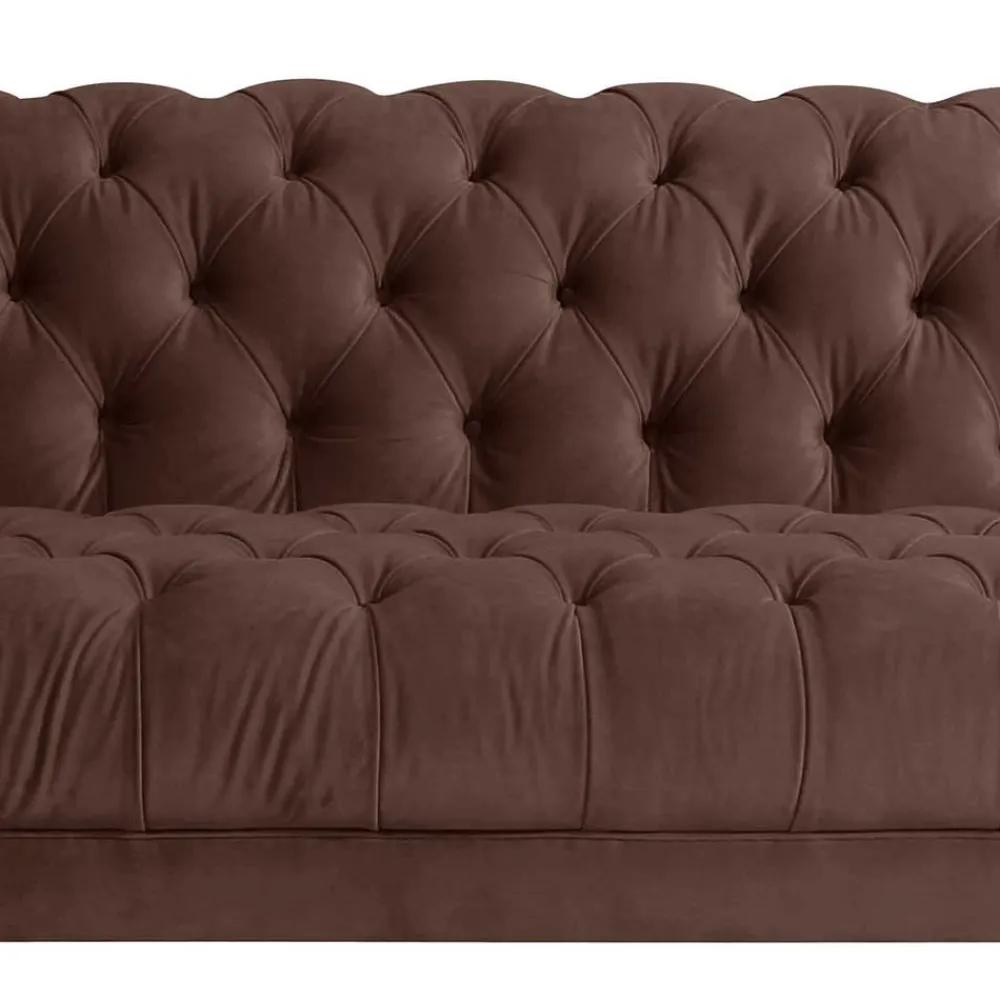 Clearance Samtvelour Couch Rennia Wohnzimmercouch|3 Sitzer Sofa