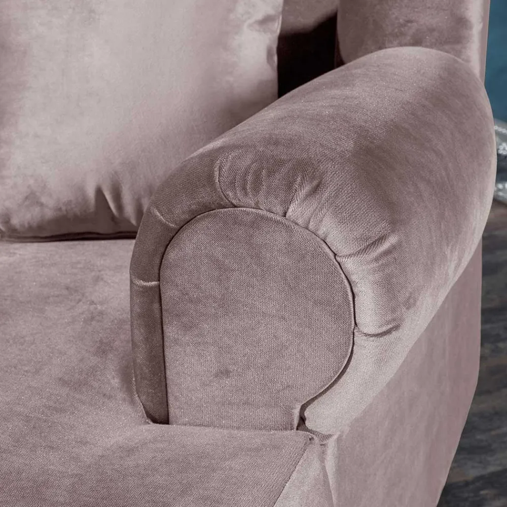 New Samtvelours Bigsessel Stagnola Ohrensessel