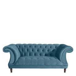 New Samtvelours Couch Petrol Spiritov Wohnzimmercouch|Einzelsofa