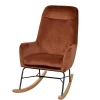 Discount Schaukelstuhl Samt Viborg Wohnzimmer Sessel