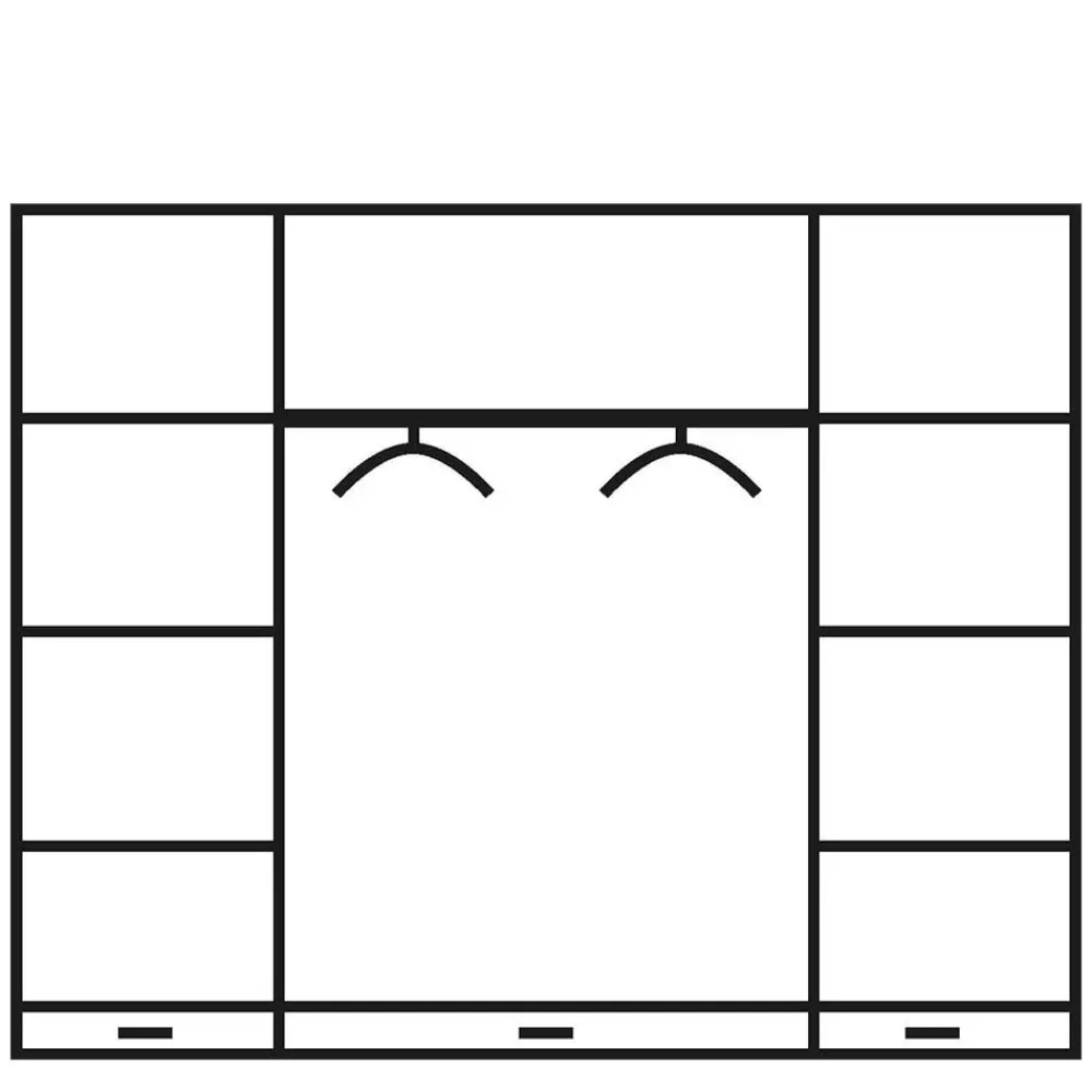 Schiebetüren Kleiderschrank Raimon*Pharao24 Best