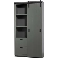 Online Schiebetüren Schrank Makimona Wohnzimmervitrinen|Massivholz Schränke