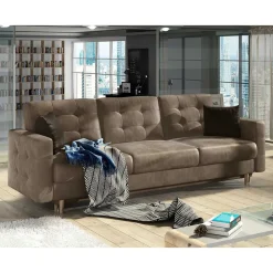 New Schlafsofa Melseno 3 Sitzer Sofa|Schlafsofas