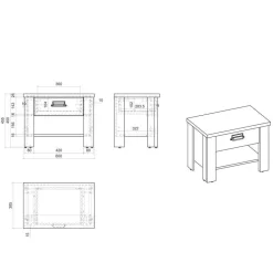 Hot Schlafzimmer modern Landhaus Dionada Schlafzimmer Sets